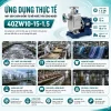 MÁY BƠM CHÂN KHÔNG TỰ MỒI NƯỚC THẢI CÔNG NGHIỆP BUỒNG INOX 40ZW10-15-1.5 (3)