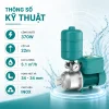 MÁY BƠM LY TÂM TRỤC NGANG ĐA TẦNG CÁNH INOX MHI-202Q-0.37(380V) (3)
