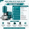 MÁY BƠM LY TÂM TRỤC NGANG ĐA TẦNG CÁNH INOX MHI-206E-1.1 (5)