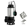 Máy bơm thả chìm MBY dao chém rác Inox 50GNWQD10-10-0.75S