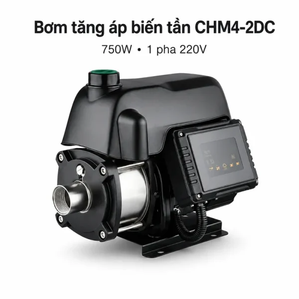 Bơm tăng áp biến tần PRODN CHM4-2DC (750W)
