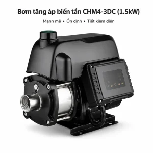 Bơm tăng áp biến tần PRODN CHM4-3DC (1.5KW)