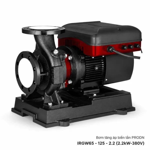 Bơm tăng áp biến tần PRODN IRGW65 - 125 - 2.2 (2.2kw-380v)