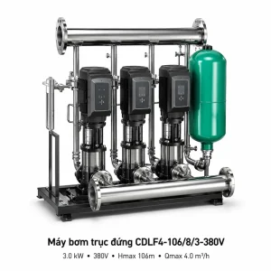 MÁY BƠM TRỤC ĐỨNG CDLF4-106/8/3-380V