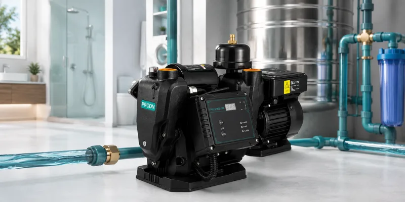Máy tăng áp PRODN 1WZB-15DC công suất 300W cho hệ thống nước sinh hoạt 