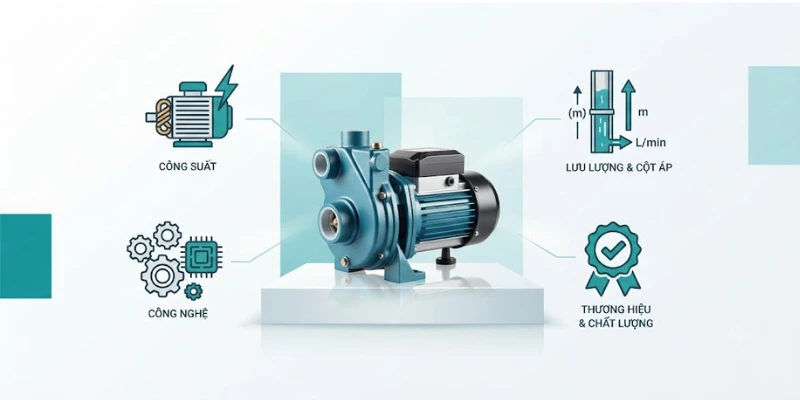 Các yếu tố ảnh hưởng đến giá máy bơm gia đình 